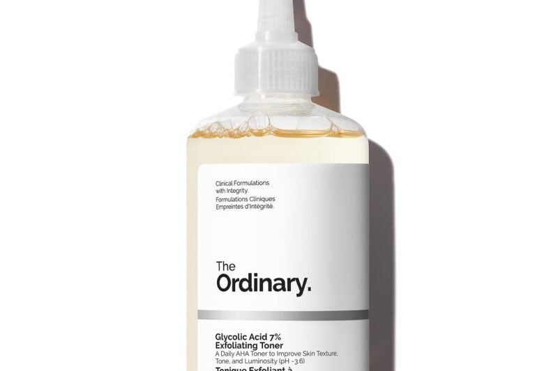 The Ordinary Glycolic Acid 7% Exfoliating Toner, Aufhellender und glättender täglicher Toner für einen gleichmäßigeren Hautton